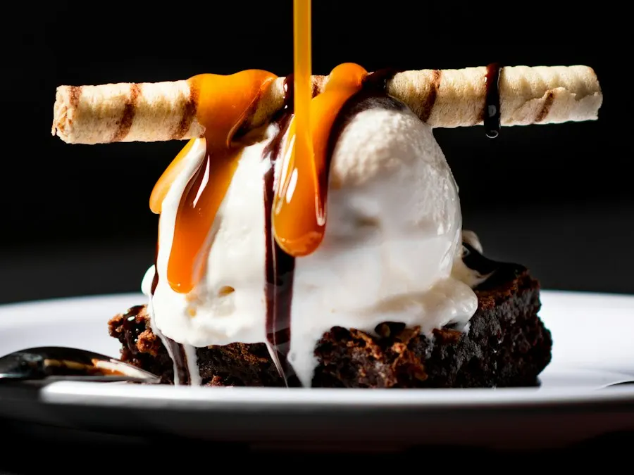Foto referencial: Helado de avellana tostada