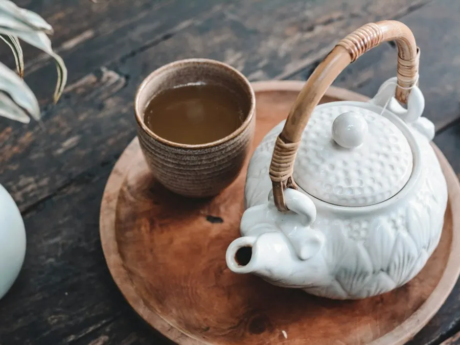 Foto referencial: Infusión de hierbas del huerto