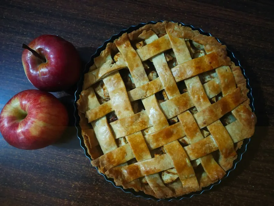 Foto referencial: Manzana al horno con nueces